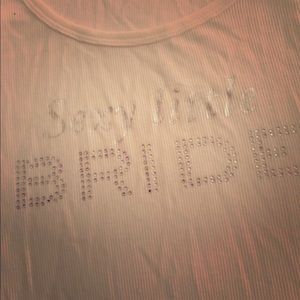 VS Sexy little bride sweatsuit and tank